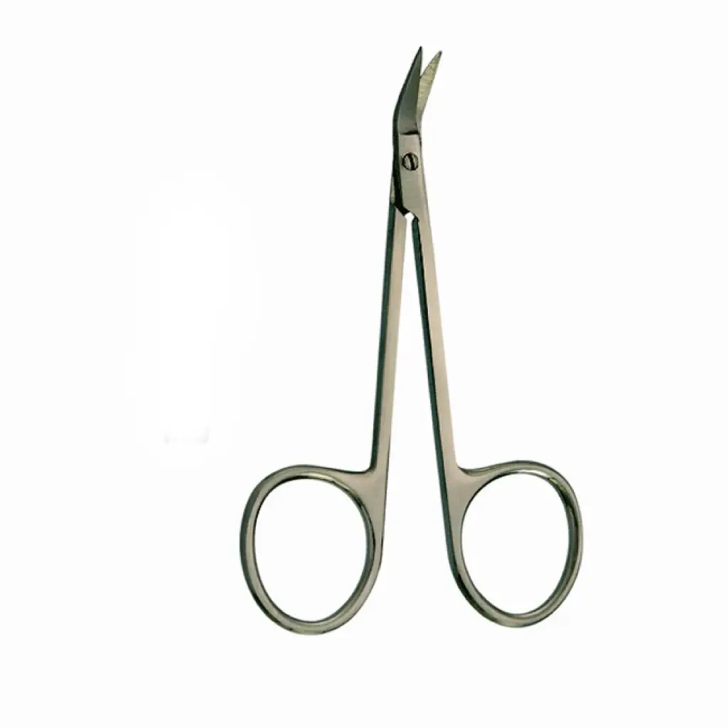 Converse Nasal Scissors with Angled Right, Sharp Blades (10cm) 