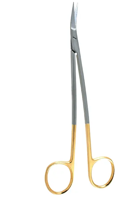 Dean Scissors TC 17cm - Curved Shank 