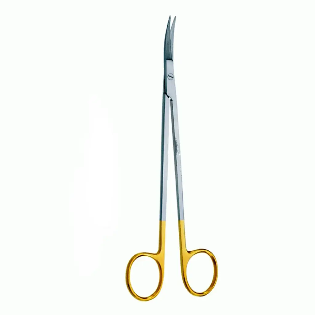 Kelly Dissecting Scissors 16 cm - Curved, Serrated, TC 