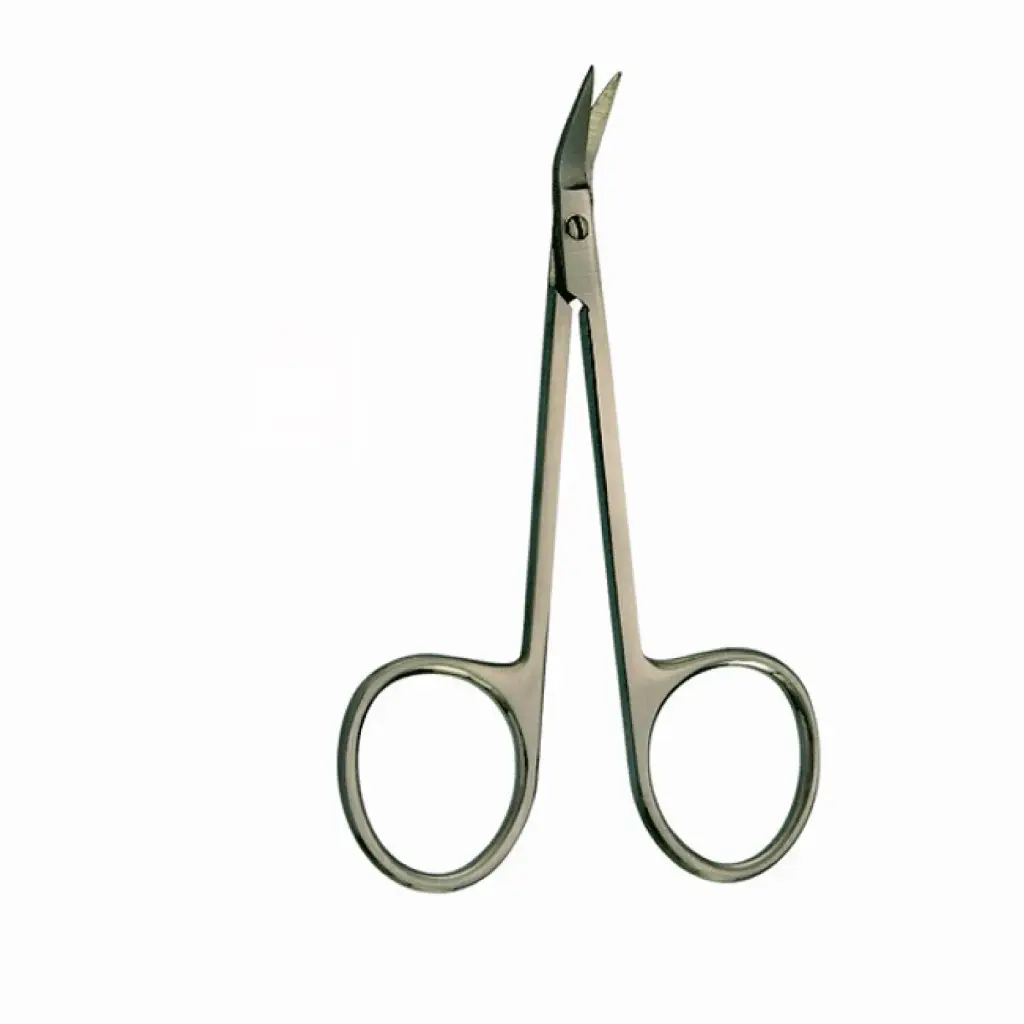 Converse Nasal Scissors with Angled Right, Sharp Blades (10cm)