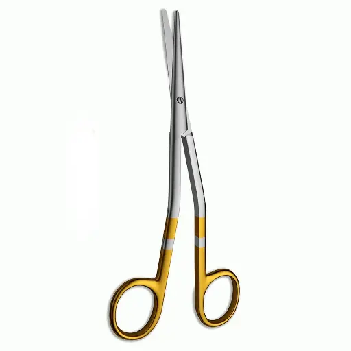Fomon Dorsal Nasal Scissors 13 cm - Angled , TC 