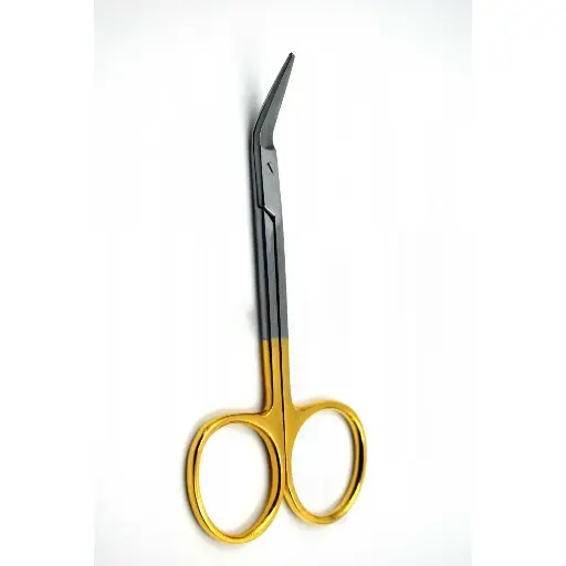 Converse Nasal Scissors 10cm - Angled Blunt Tips TC 