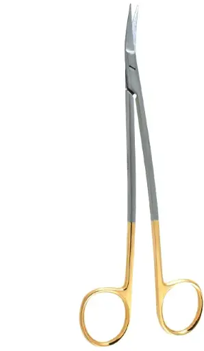 Dean Scissors TC 17cm - Curved Shank 