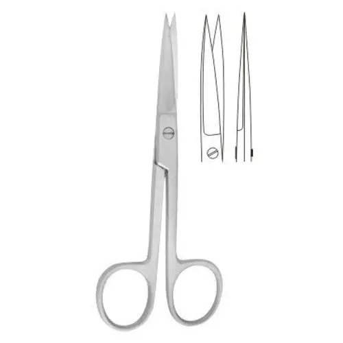 Surgical Scissors 13cm Straight 