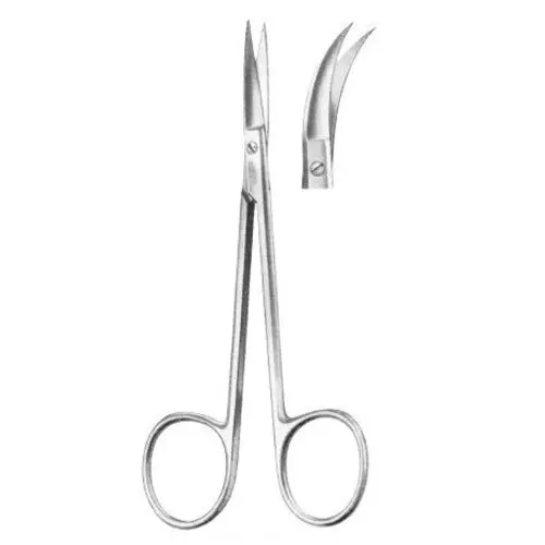Dental Gum Scissors - Curved 11cm 
