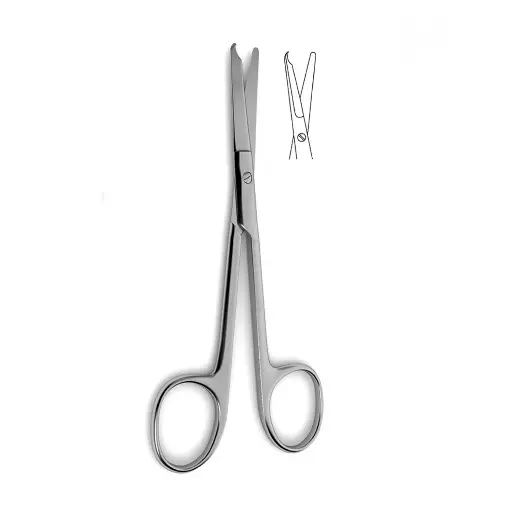 Spencer Stitch Suture Removal Scissors - Straight-Edge 