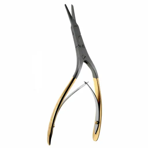 Caplan Septum Scissors 19.5cm - Serrated Angled TC Blades 