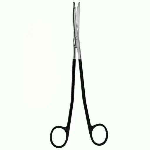 Gorney Delicate Facelift Scissors 8" - Curved , Serrated
