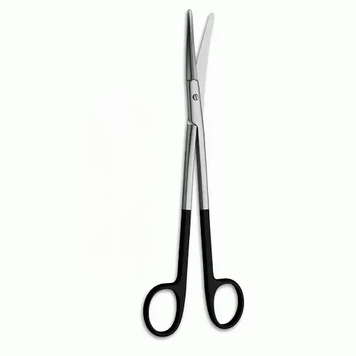 Fomon Saber Back Scissors 5" - Serrated (TC)