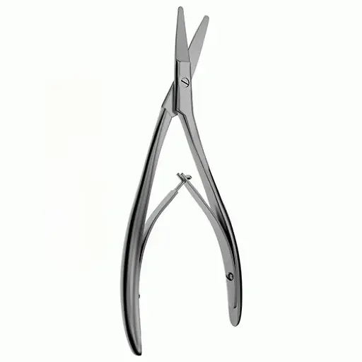 Cottle Septum Scissors 7" - Angled Handles